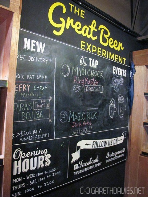 The Great Beer Experiment - Singapore