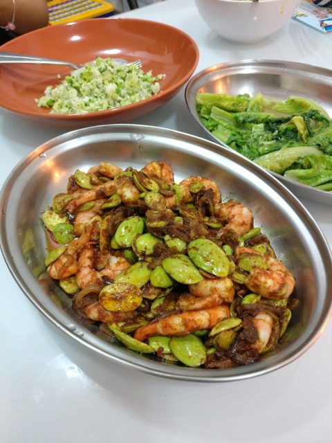 Paleo Petai Prawns